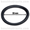 METRIC ELASTOMER SEAL 33MM