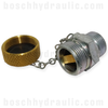 M18X1.5 DIN MALE X M26X1.5 DRAIN PLUG MALE