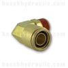 DOT PUSH-IN 90° SWIVEL -02 NPT M X -04 TUBE BRASS