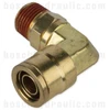 -06 NPT MALE SWIVEL X -04 TUBE DOT PUSH-IN 90° BRASS