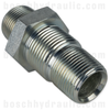 -08 NPT BULKHEAD MALE X -08 NPT MALE NO NUT