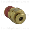 -02 NPT MALE X -02 TUBE PUSH IN BRASS