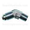 BSPT M -02 X JIC M -04; 45° Elbow