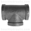 -16 NPT FEMALE X -12 NPT FEMALE BLACK PIPE BRANCH TEE