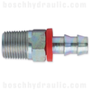 -12 BSPT MALE X -12 HOSE PUSH ON BRASS