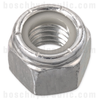 M16-2.0 METRIC NYLON LOCK NUT 8.8 PLATED