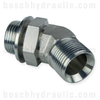-08 BSPP ADJUSTABLE ORR MALE X -08 BSP MALE 45°