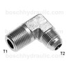 BSPT M -04 X JIC M -04; 90° Elbow