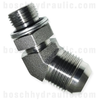 -08 BSPP O-RING ADJUSTABLE MALE X -08 JIC MALE 45°