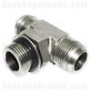 -16 BSPP ADJUSTABLE ORR MALE X -16 JIC MALE BRANCH TEE