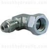 -04 JIS MALE X -04 JIS FEMALE SWIVEL 90°