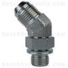 M48X2.0 METRIC PORT O-RING MALE X -24 JIC MALE 45°