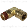 -08 NPT MALE SWIVEL X -12 TUBE DOT PUSH-IN 90° BRASS