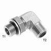 BSPP OR M -16 X ORFS M -12; 90° Elbow