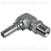 -04 NPT MALE SWIVEL X -06 HOSE X SERIES BLOCK ELBOW 90°