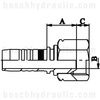 -08 NPT FEMALE X -08 HOSE X SERIES