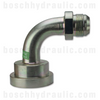 -24 CODE 62 MALE X -20 JIC MALE 90° TUBE