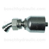 SG SERIES: Hose -06 X ORFS F -06; 45° Elbow
