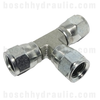 -06 JIC FEMALE SWIVEL BRANCH TEE