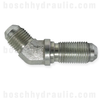 -06 JIC BULKHEAD MALE X -06 JIC MALE 45° NO LOCKNUT
