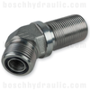 -20 ORFS BULKHEAD MALE X -20 ORFS MALE 45°