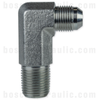 -08 NPT MALE X -08 JIC MALE 90° LONG