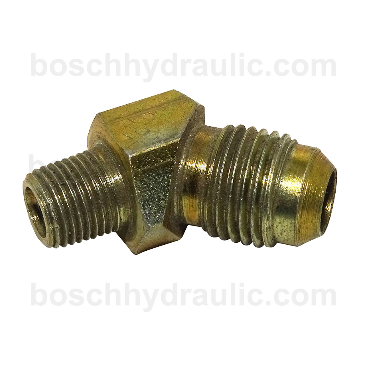 NPT M -02 X JIC M -04; 45° Elbow