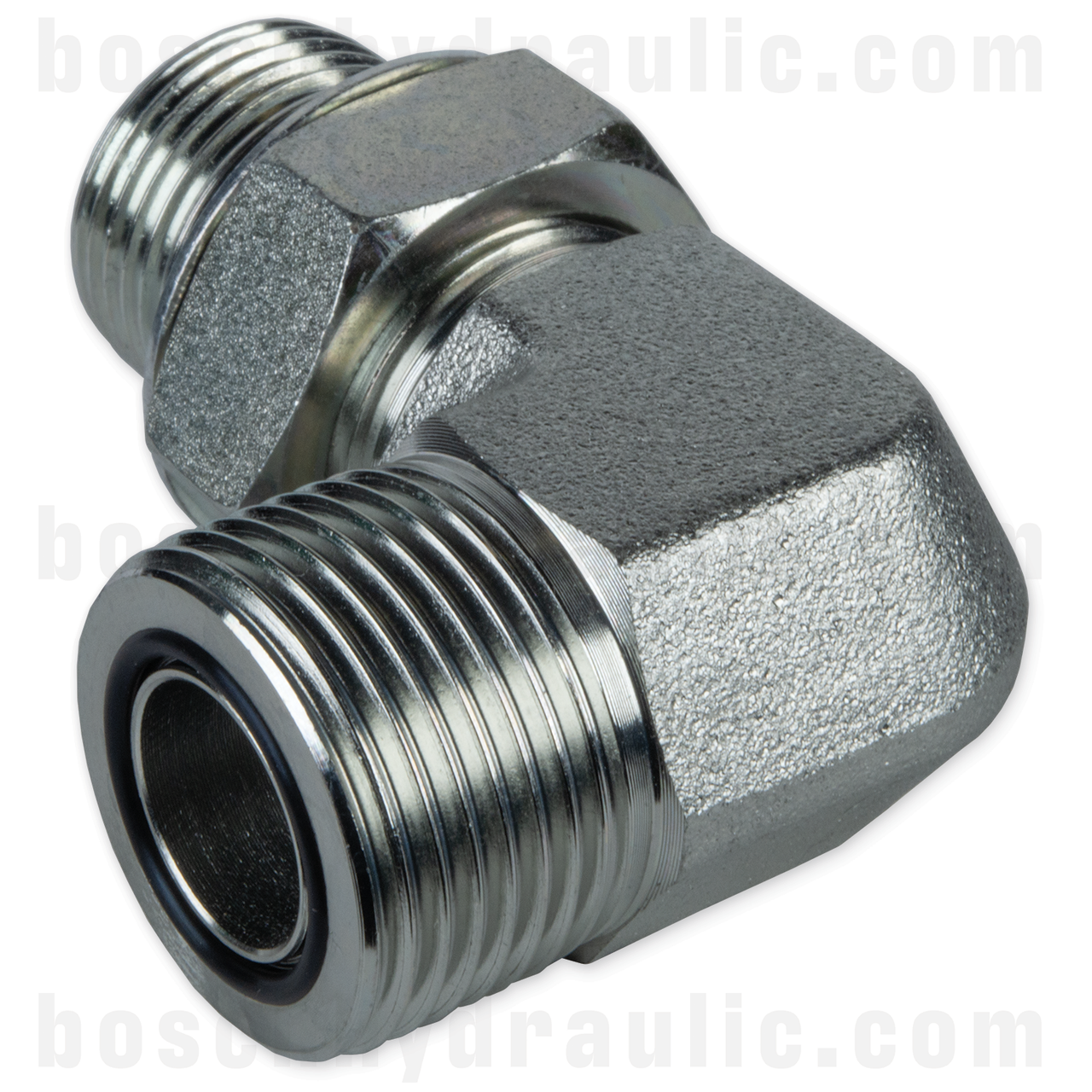 -06 ORB ADJUSTABLE MALE X -06 ORFS MALE 90°
