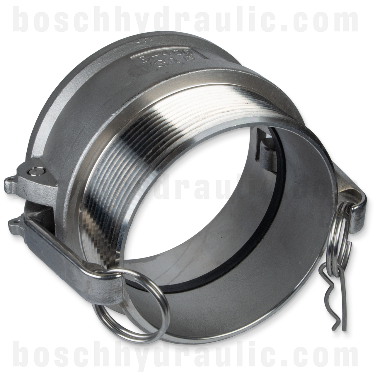 TYPE B STAINLESS 316- M NPT X F CAM & GROOVE COUPLER