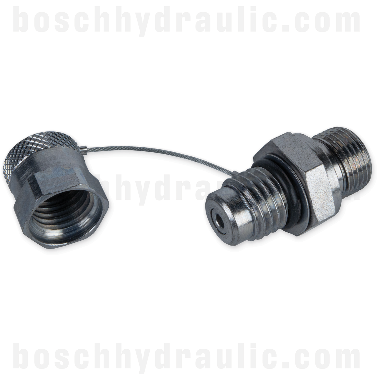 -02 BSP ELASTOMER SEAL MALE X M16 X 2.0 MALE PRESSURE TEST POINT