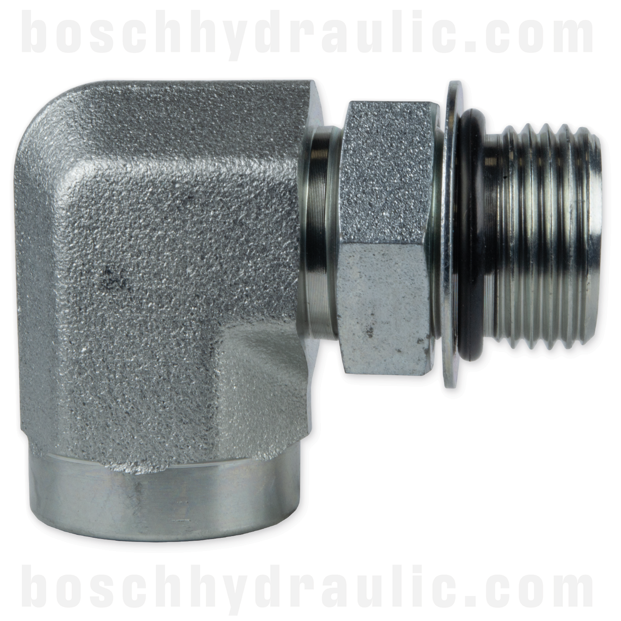 -05 ORB ADJUSTABLE MALE X -02 NPT FEMALE 90°