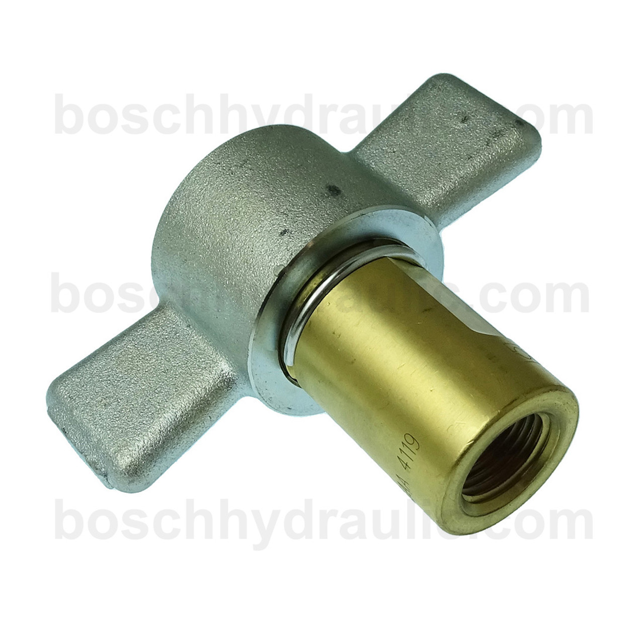 Wing Style Coupler -12 X NPTF -08