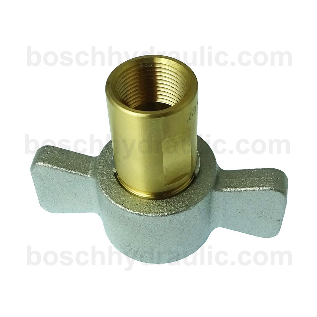 Wing Style Coupler -12 X NPTF -12