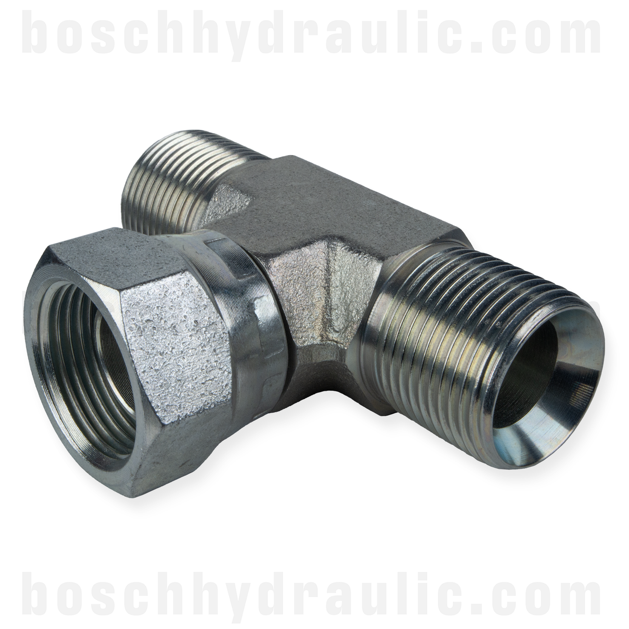 -16 BSPP FEMALE X -16 BSPP MALE BRANCH TEE SWIVEL
