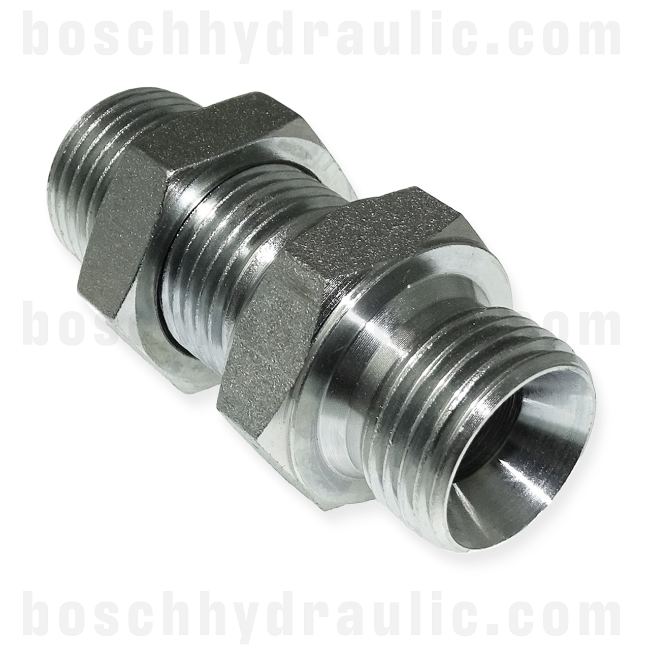 -04 BSP BULKHEAD MALE X -04 BSP MALE WITH LOCKNUT