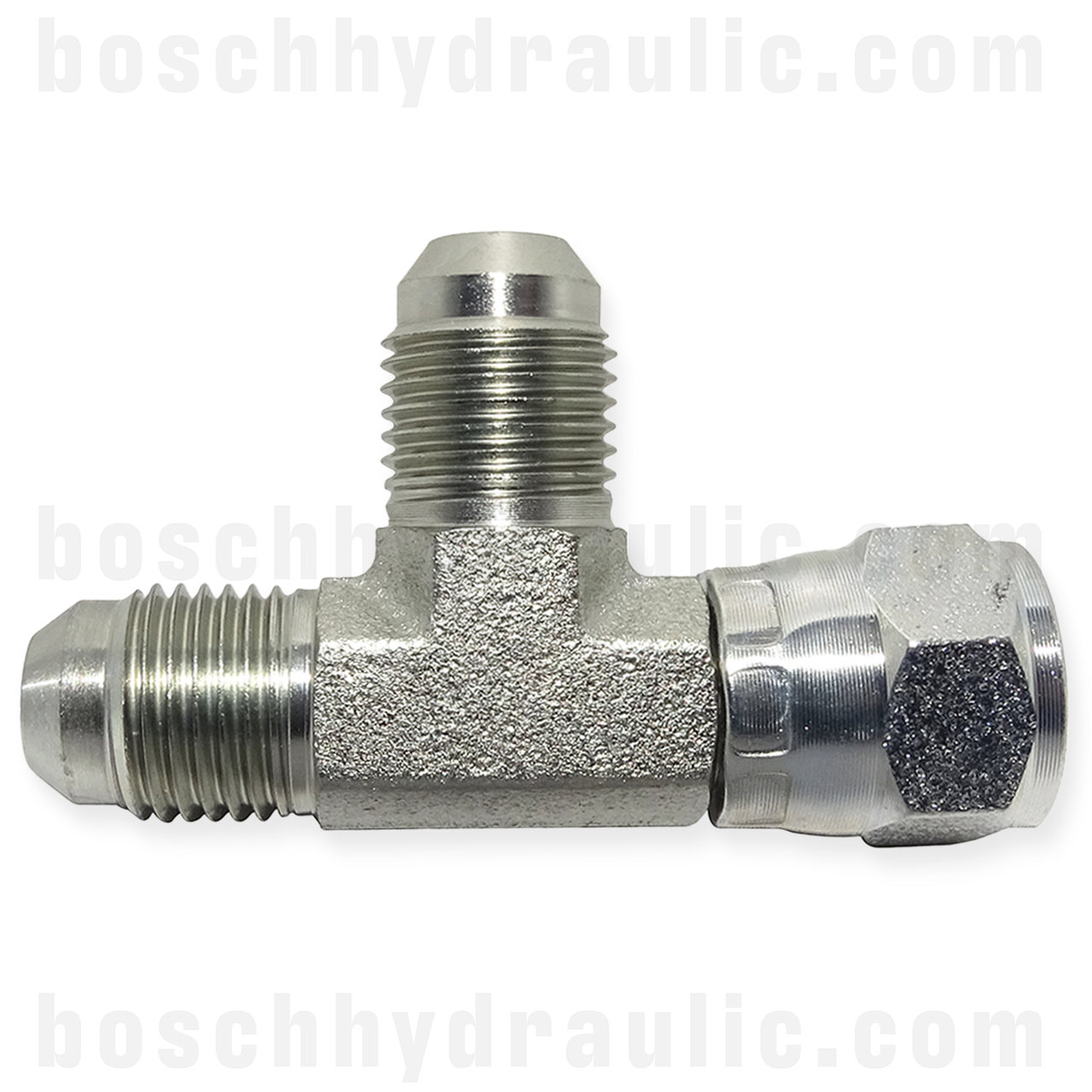-24 JIC FEMALE SWIVEL X -24 JIC MALE RUN TEE
