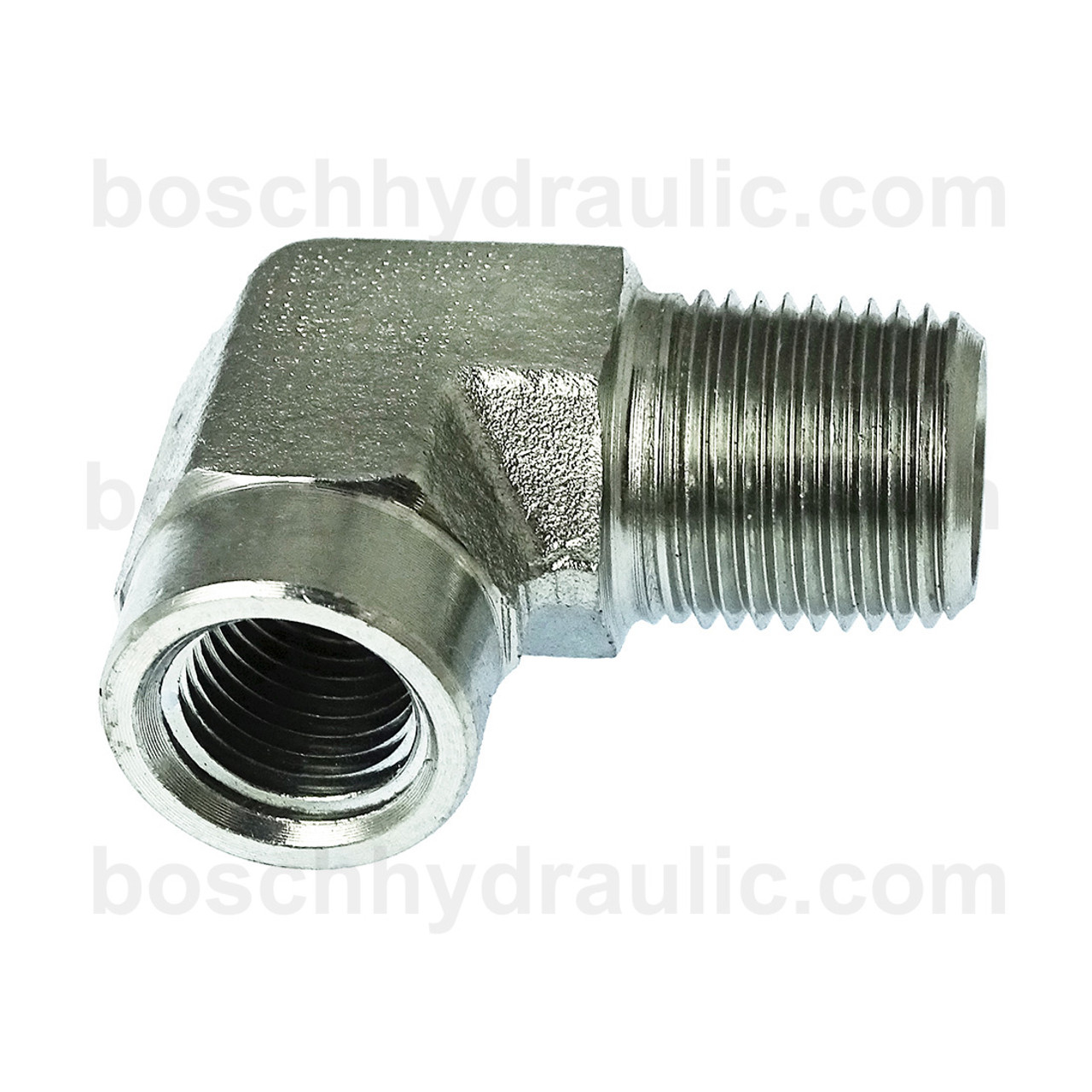 NPT M -08 X NPT F -06; 90° Elbow NPT M -08 X NPT F -06; 90° Elbow