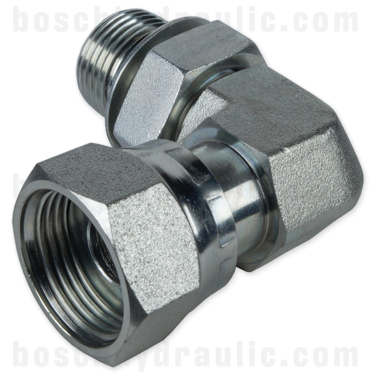-08 ORB ADJUSTABLE MALE X -08 ORFS FEMALE 90°