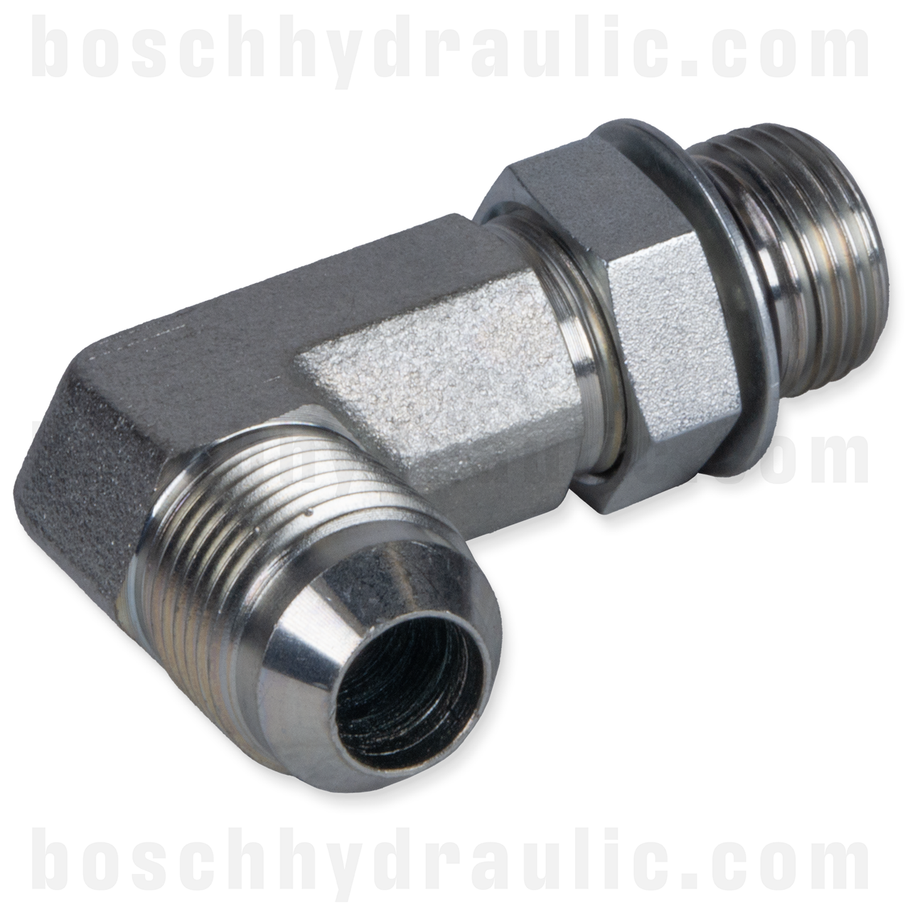 ORB ADJ M -08 X JIC M -08; 90° LONG ELBOW