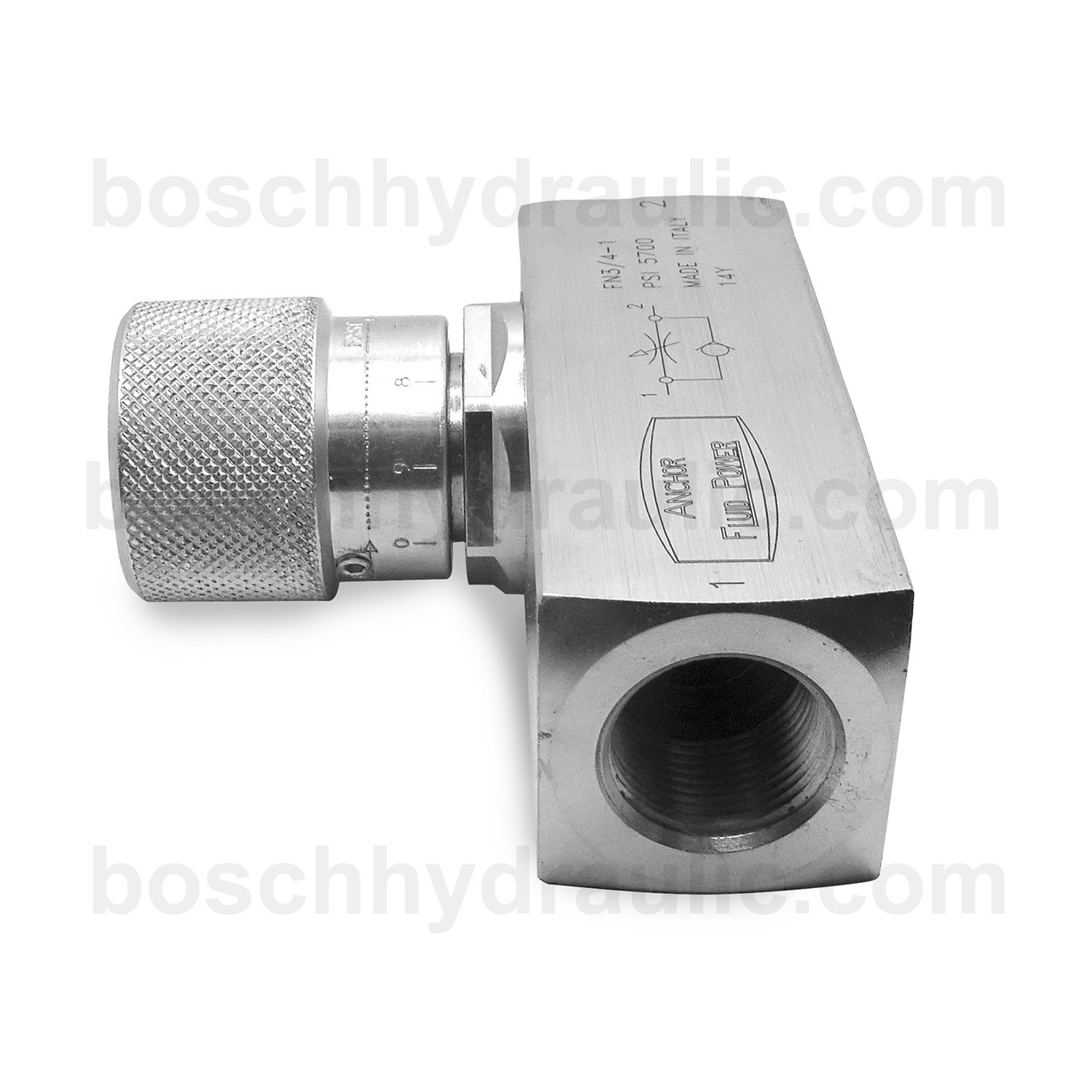 NPT F -06 X NPT F -06, Needle Check Valve