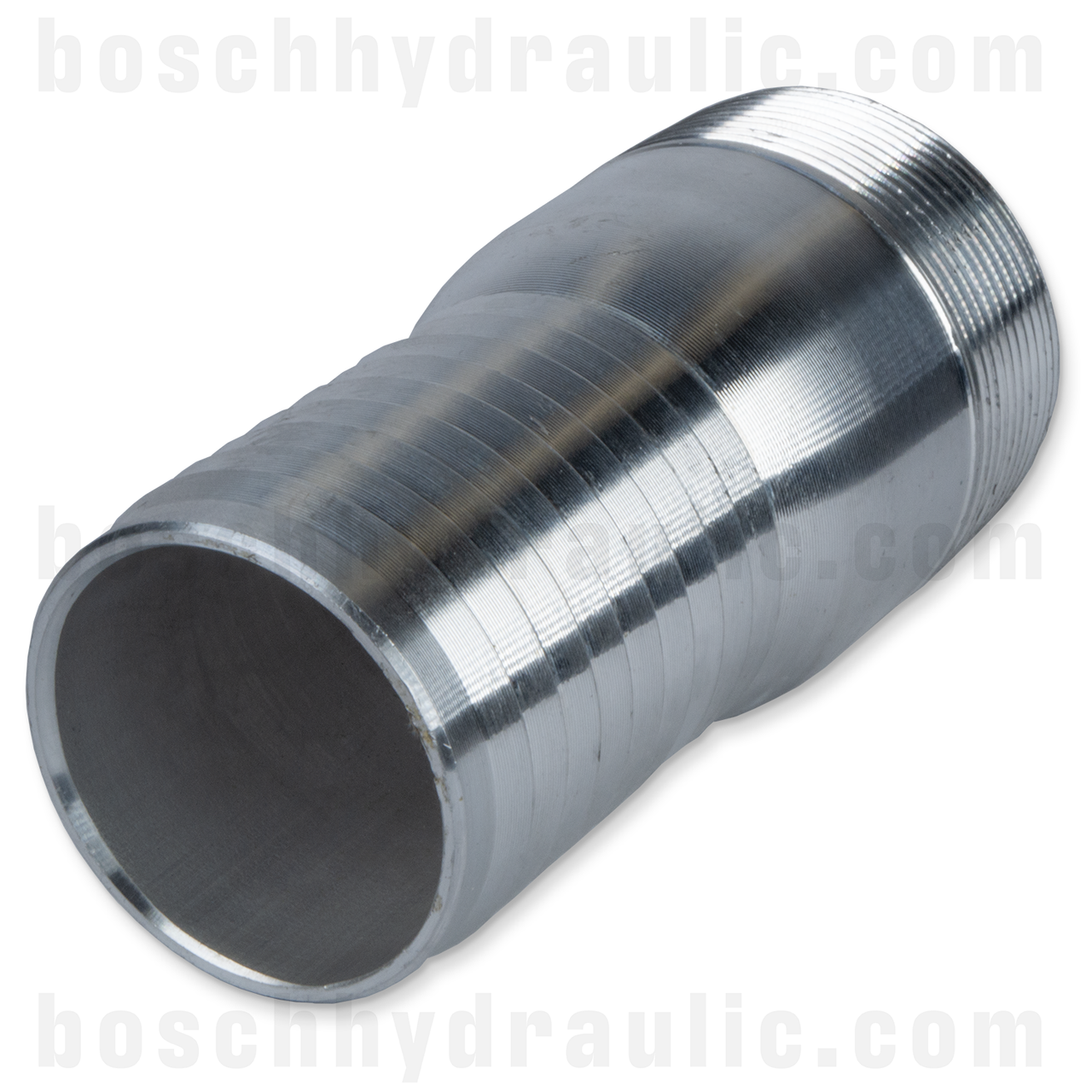 2" NPT COMBINATION NIPPLE ALUMINUM