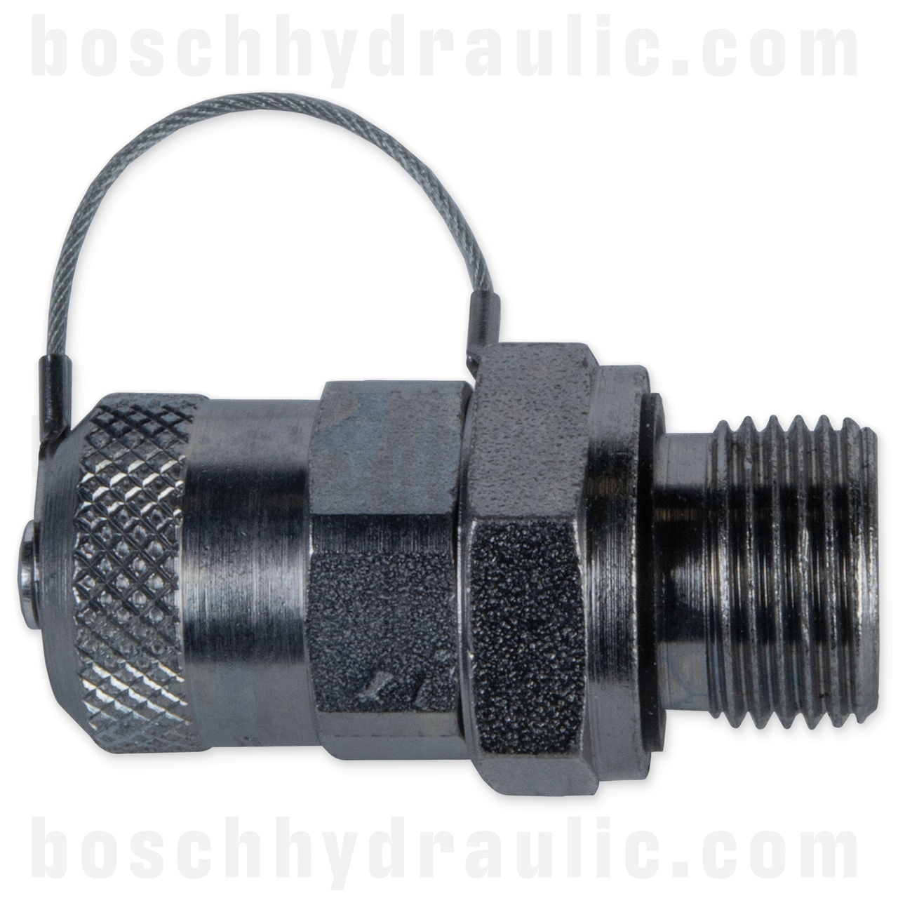 -08 BSP ELASTOMER SEAL MALE X M16 X 2.0 MALE PRESSURE TEST POINT