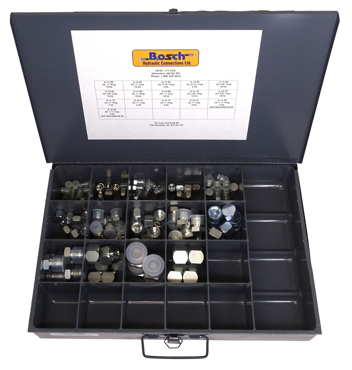 JIC PLUG AND CAP KIT