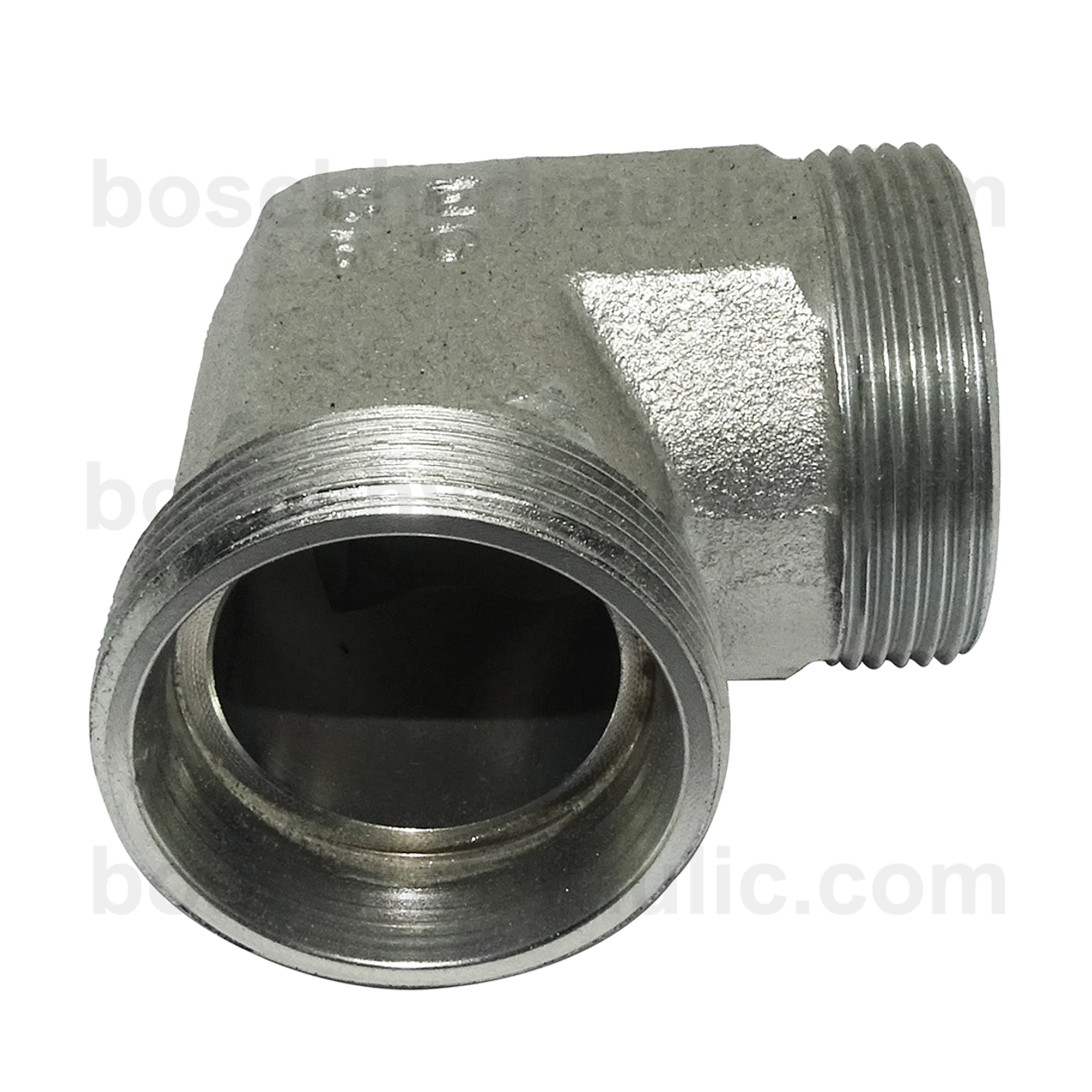 DIN Male 42L X DIN Male 42L; 90° Elbow