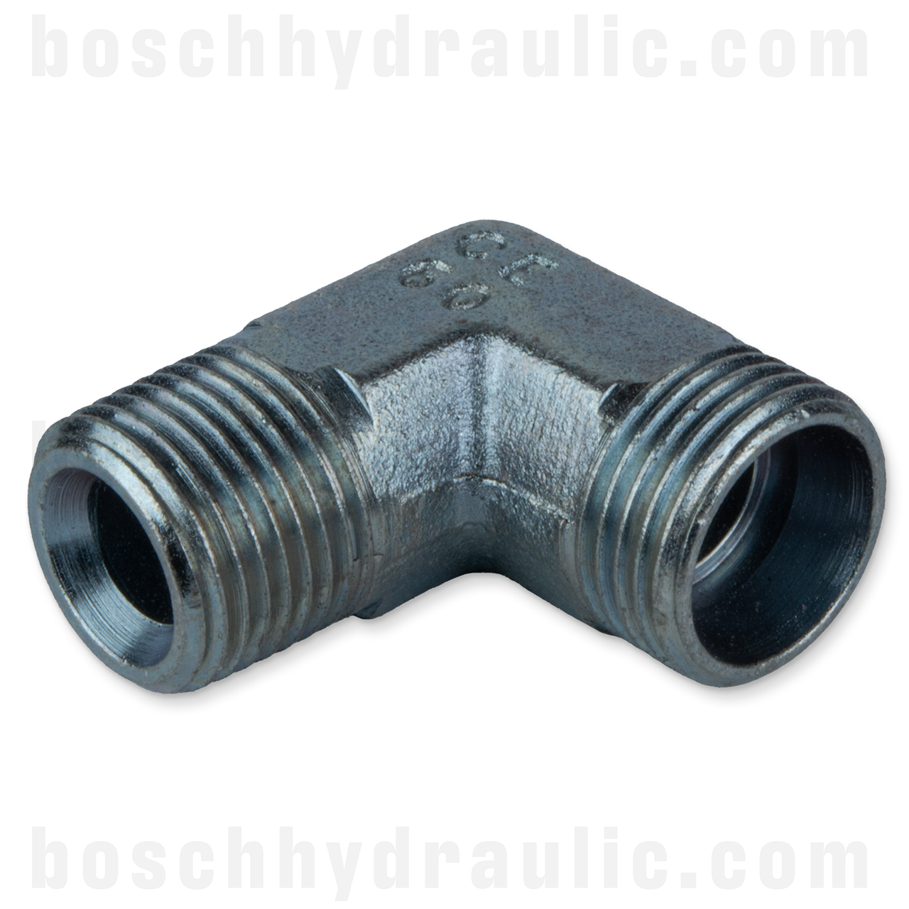 DIN M 12L X NPT M -06; 90° ELBOW