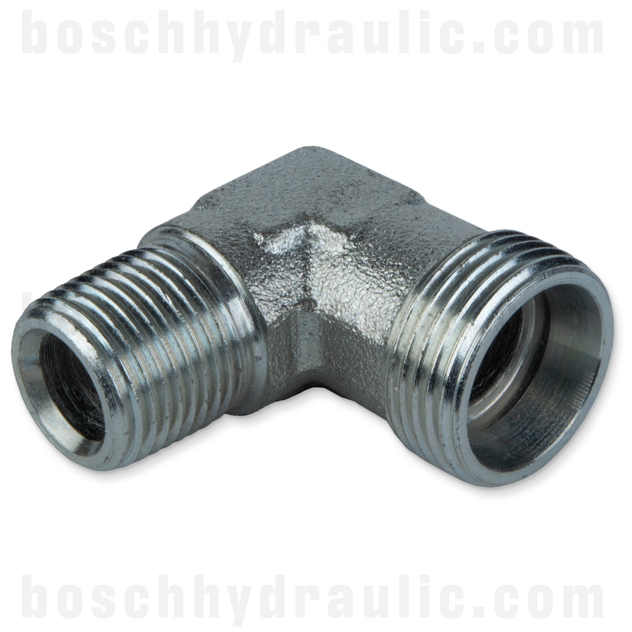 DIN M 15L X NPT M -06; 90° ELBOW