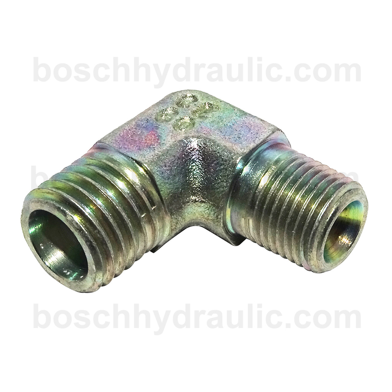 DIN M 06L X NPT M -04; 90° Elbow