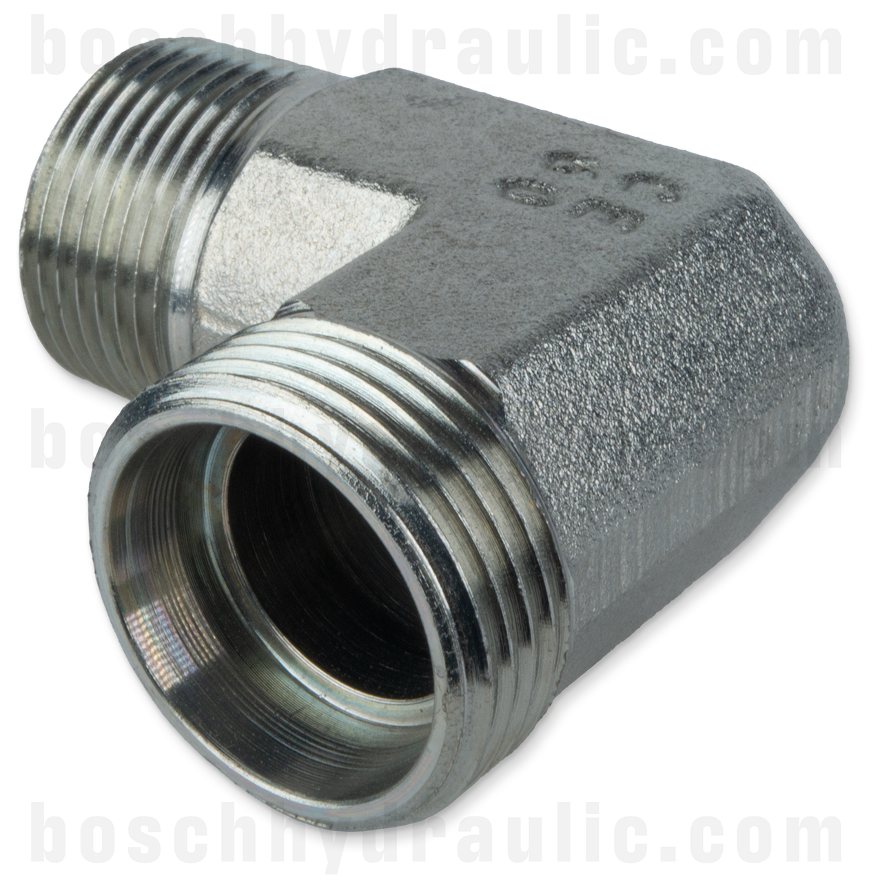 DIN M 22L X NPT M -12; 90° ELBOW