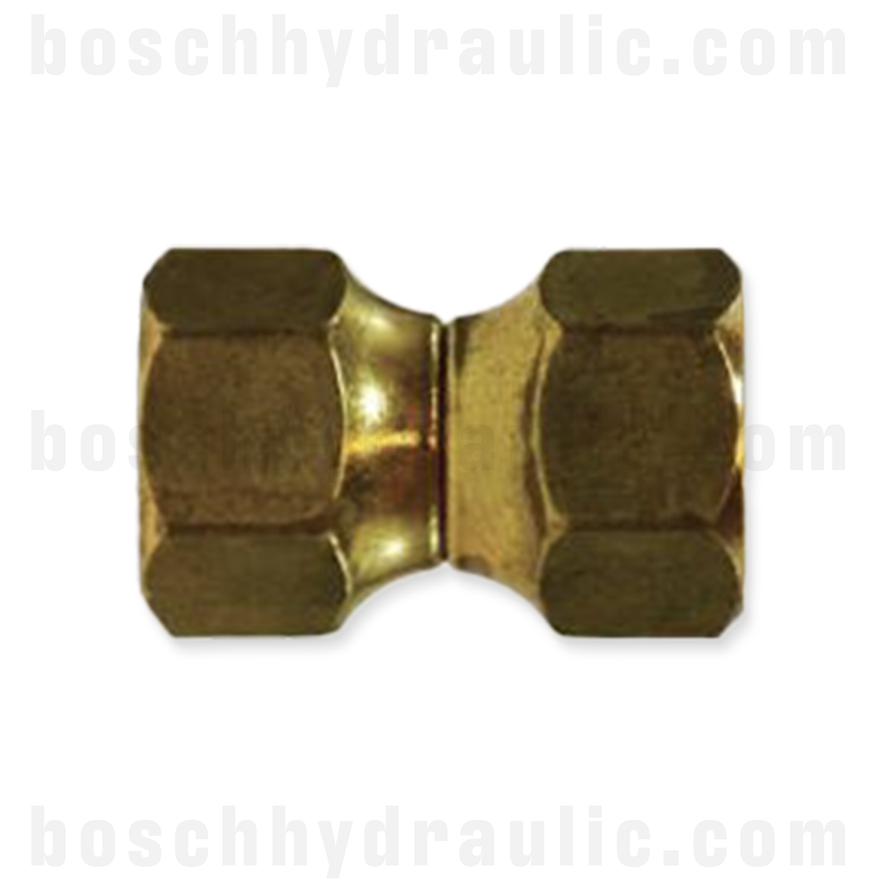 1/2" FEMALE FLARE SWIVEL UNION SAE 45 BRASS