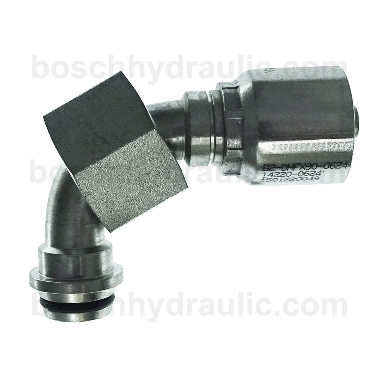 B2 SERIES: Hose -20 X DIN F 38S; 90° Elbow